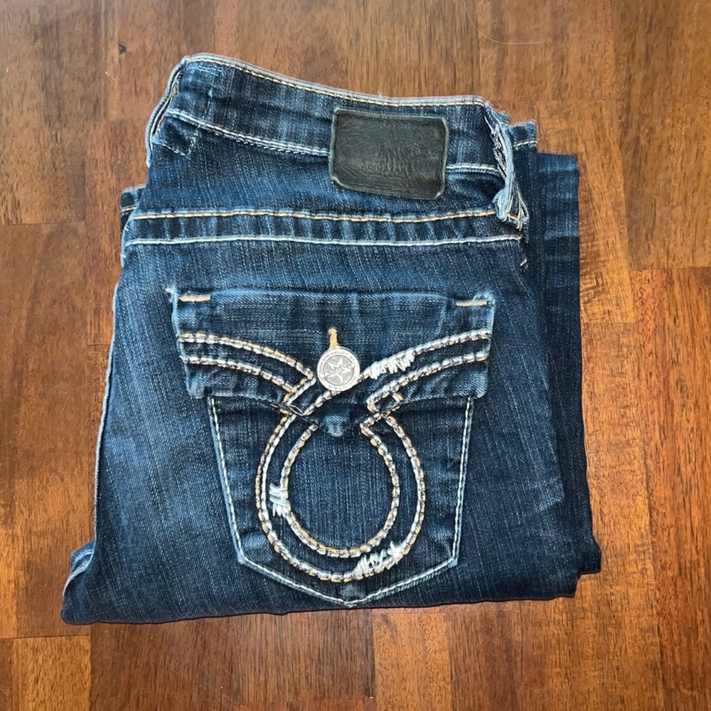 Big star womens flared jeans size 28R